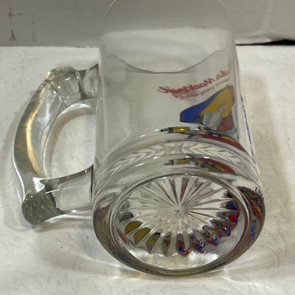 VTG 1987 Spuds Mackenzie The Original Party Animal 5.8" Glass Beer Mug 12 oz - Picture 7 of 9